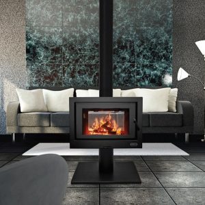 Double-Sided Wood Fires