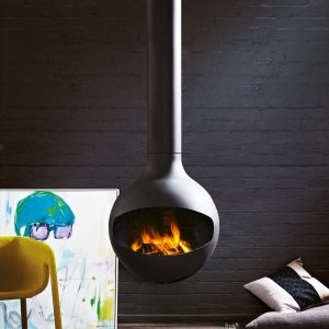 Suspended &#038; Wall-Mounted Wood Fires