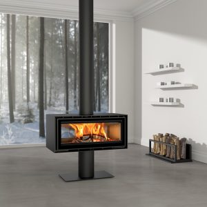 Double-Sided Wood Fires